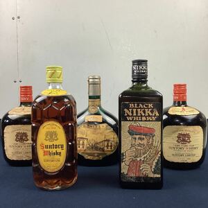 kq29 SUNTORY NIKKA ウイスキー ワイン 5本セット オールド サントリー 特級 ニッカ 果実酒 酒 MATEUS ポルトガル ROSE 日本 未開封