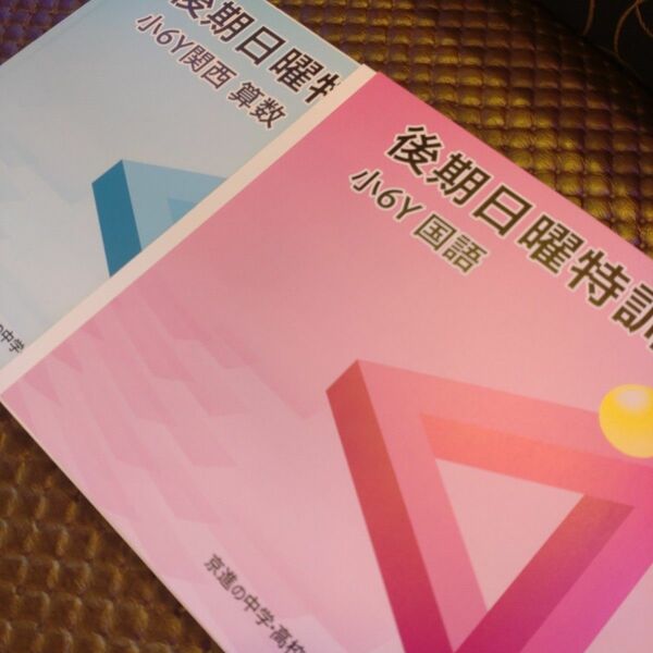 2023 新品未使用　中学受験　国語　算数　６年　問題集　同志社中　立命館中　同志社女子中　日曜特訓　京進　後期　高槻中　関西