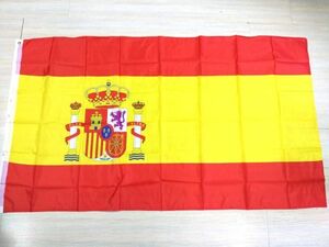 スペイン国旗 大型フラッグ 150X90cm 4号サイズ