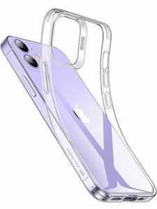 c-147 iPhone 12 用 ケース 透明 ソフトTPU iphone12Pro 用 カバー 軽量 薄型 iPhone 12 クリアケース 柔軟 TPU保護カバー