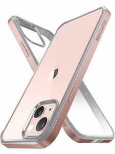 SUPCASE iPhone13 ケース 6.1インチ 2021 米軍MIL規格取得 耐衝撃 薄型 レンズ保護 一体感 密着感 裏面クリア 軽量 ワイ