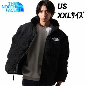 TNF メンズ ヌプシ　ダウンジャケット 　ブラック　XXLサイズ