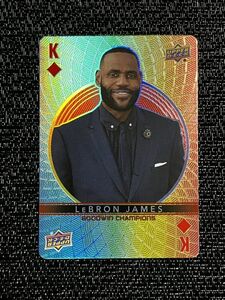 LeBron James レブロン・ジェームズ 2022 Upper Deck Goodwin Champions Playing Cards King Diamonds レイカーズ NBA