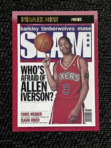 Allen Iverson アレン・アイバーソン 2021-22 Panini NBA Hoops SLAM Winter Gold シクサーズ