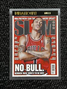 Derrick Rose デリック・ローズ 2021-22 Panini NBA Hoops SLAM Winter Gold ブルズ グリズリーズ