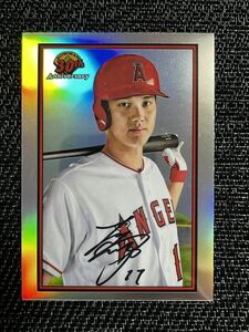 大谷翔平 2019 Topps Bowman 30th Anniversary Refractor #B30-SP Shohei Ohtani MLB 印刷サイン