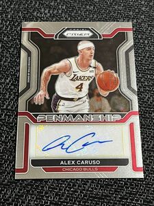 Alex Caruso アレックス・カルーソ 2021-22 Panini NBA Prizm Auto 直筆サイン ブルズ