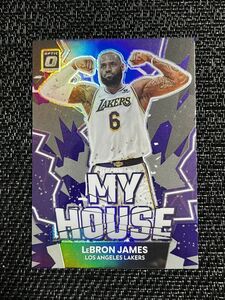 LeBron James レブロン・ジェームズ 2022-23 Panini NBA Donruss Optic My House Purple Prizm レイカーズ