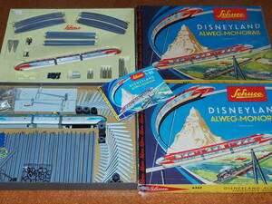 シュコー　ディズニーランドモノレール　Schuco Disneyland Monorail 1:90 ＨＯサイズ　1970年代　西ドイツ製