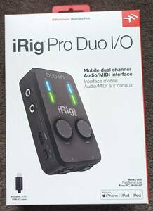 新品未使用 iRig Pro Duo I/O マイクプリアンプx2 2in2out オーディオインターフェース IK Multimedia
