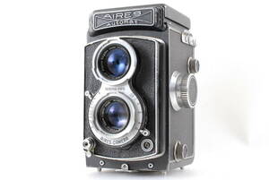 【並品 保障付 動作確認済】Aires Automat TLR Film Camera Nikkor Q.C 75mm 3.5 アイレス オートマット 二眼フィルムカメラ ボディ Q5377