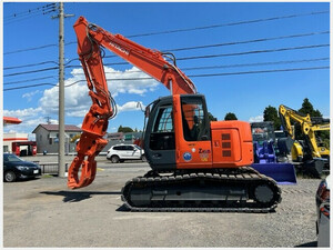 油圧ショベル(Excavator) 日立建機 ZX135US 2006 7,724h 解体仕様 回転式フォーク 0.45 共用配管included 併