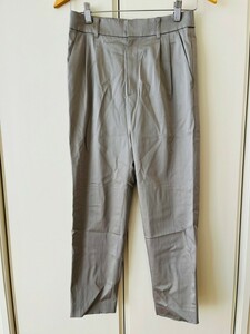 F8757cE UNTITLED Untitled tapered pants gray size 1 (S~M rank ) lady's made in Japan beautiful . simple thin spring thing world 