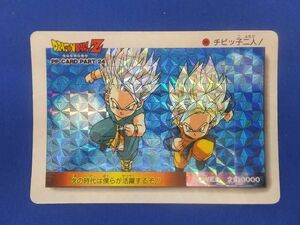 トレカ ドラゴンボールZ カードダス PP CARD PART 24 1079 チビッ子二人!