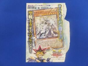 トレカ 遊戯王アーク・ファイブ 週刊少年ジャンプ34号 とじこみ付録 特別限定遊☆戯☆王OCGカード 未使用 聖戦士カオス