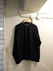 FCRB ロングTシャツ　ロンＴ　カットソー　FCRB-232049 サイズＭ　WINDPROOF NECK LOGO L/S BAGGY TOP