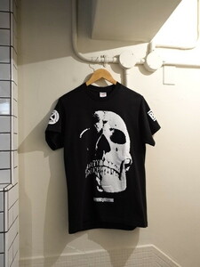 Supreme × バウンティーハンター　スカル　Tシャツ　23AW　Bounty hunter Skulls tee サイズS　新品同様