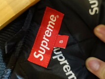 Supreme - 2-Tone Hooded Sideline Jacket　縦ロゴ　裏キルティング　ジャケット　サイズＳ　_画像7