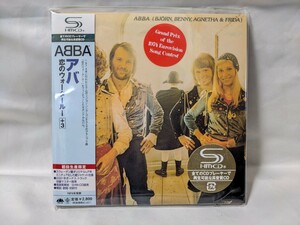 紙ジャケ ABBA アバ　恋のウォータールー　　UICY-93887　SHM-CD アルバム 紙パッケージ　ＬＰ盤 CD