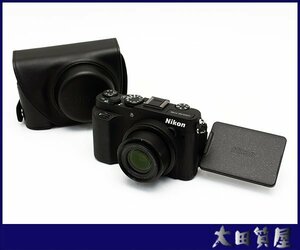 78)質屋出品☆Nikon COOLPIX P7700 有効画素数1219万画素 光学ズーム7.1倍 手ブレ補正 ISO3200 モニター3.0型 中古 1円～売り切り