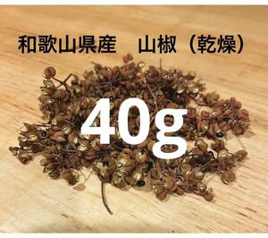 【和歌山県産】山椒（乾燥）40g