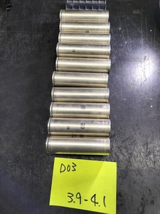 D03　NCR20700リチウムイオン　SANYO単電池 　4本セット　3.9-4.1V　シュリンクなし！！！