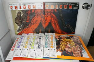 中古LD TRIGUN トライガン ステージ1から7　7枚 ボックス付　未開封有　レーザーディスク