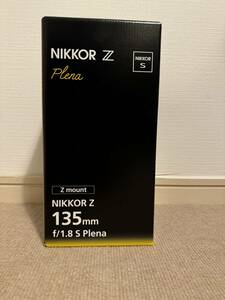 Nikon NIKKOR Z 135mm f/1.8S Plena 新品未使用品 無料券 プラザ点検パック付き