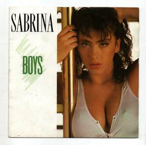 Sabrina - Boys / Get Ready (7inch) Baby Records 887141-7