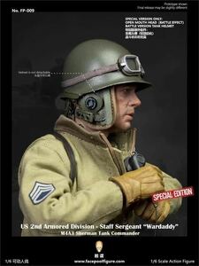 Face Pool Figure 1/6 WW2 アメリカ陸軍戦車兵　フィギュア　ブラッドピット　フューリー　ウォーダディー　スペシャルエディション