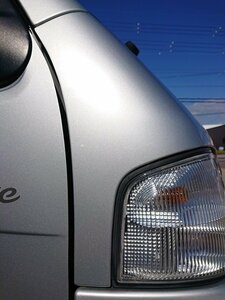 [psi] Nissan SK22VN Vanette right corner panel 18G silver H11 year 