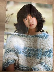 中森明菜　ポスター　B3サイズ　昭和　雑誌　付録　