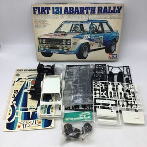 1041 未組立 TAMIYA タミヤ模型 FIAT フィアット 131 ABARTH RALLY モンテカルロラリー 1/20 プラモデル