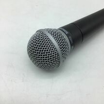 1282【動作確認済】SHURE シュア ダイナミックマイク SM58 機材 音響 マイク ソフトケース付 レコーディング ボーカル_画像3