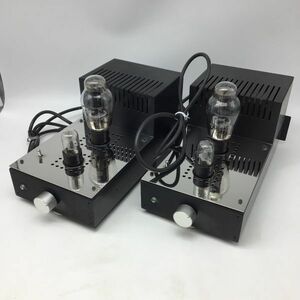 1269【動作確認済】ペア ELEKIT TU-898 モノラルパワーアンプ POWER AMPLIFIER 真空管アンプ 300B 組立済 エレキット イーケージャパン