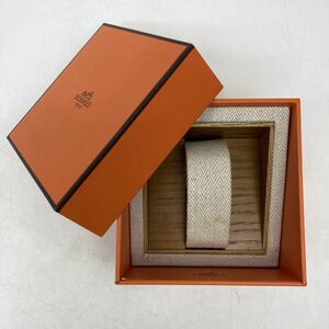 1372 HERMES エルメス BOX ボックス 空箱 空き箱 箱のみ 時計 オレンジ ブランド ウォッチケース