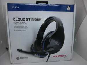 新品保証付き　HyperX Cloud Stinger ゲーミング ヘッドセット PS5/PS4対応 HX-HSCSS-BK/AS ( 4P5K0AB#UUF )