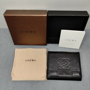 【中古】 LOEWE ロエベ アナグラム 財布 