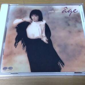 ◇【Arranged By 崎谷健次郎】◇CD 中古◇ age (アージュ) ◇斉藤由貴 ◇全10曲収録 ８thアルバム！◇