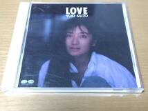 ◇【作曲 By 崎谷健次郎（６曲目・１１曲目）】◇ CD 中古 ◇ LOVE（ラヴ）◇斉藤由貴 ◇ 全11曲収録 10thアルバム！ ◇_画像1