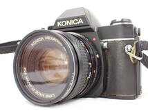 UH1236《1円》シャッターOK KONICA コニカ ACOM-1 / HEXANON AR f1.7 50mm アンティークカメラ_画像2