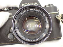 UH1236《1円》シャッターOK KONICA コニカ ACOM-1 / HEXANON AR f1.7 50mm アンティークカメラ_画像5