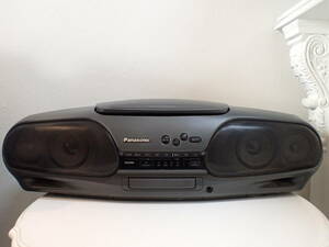 KK774　パナソニックラジカセ 「コブラトップ」 型番：RX-DT707　Panasonic　CDラジカセ　ラジカセ　CD/ラジオ/Ｗテープデッキ　現状品
