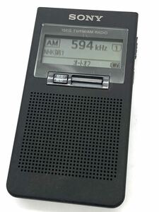 【準美品】SONY XDR-63TV ポケットラジオ ソニー 1SEG TV/FM/AM RADIO ③