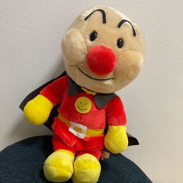 当時物 vintage レトロ ANPANMAN アンパンマン ぬいぐるみ 年代物 20年前のアンパンマン! 激レア 希少 フレーベル館