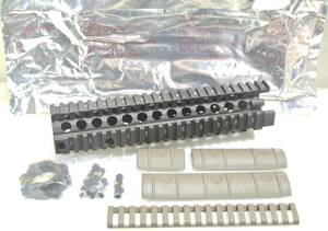 即決 実物 Daniel Defense MK18 RISⅡ ハンドガード FDE 9.5インチ 放出品 RIS2 SOPMOD M4 ダニエルディフェンス トレポンPTW ガスブロGBBR