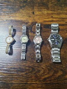 【現状品】腕時計 SEIKO/CITIZEN/ORIENT STAR 4品セット