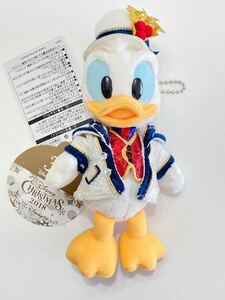 新品 未使用 ディズニー TDS 35周年 ディズニークリスマス イッツクリスマスタイム イツクリ ぬいぐるみバッジ ぬいば ヌイバ ドナルド