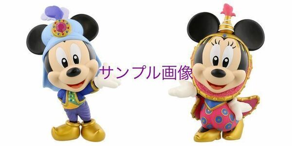 新品 未使用 未開封 ディズニーシー TDS アブーズバザール アラビアン アラビア コス コスチューム フィギュアリン ミッキー ミニー