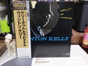 G3U｜無傷！【 LP / TEICHIKU JP MAT: N1/N1 / w/OBI 】WYNTON KELLY（ウィントン・ケリー）「ケリーアットミッドナイト」